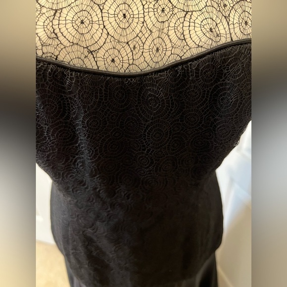 Custom made Reggie Brown black evening gown - size 4/6 - Picture 7 of 8